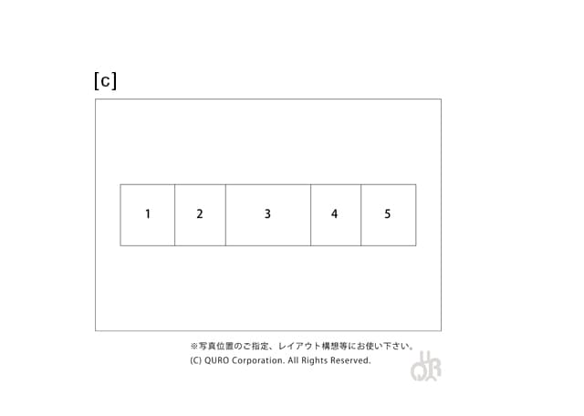 型番【c】画像配置図