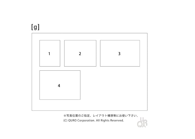 型番【g】画像配置図