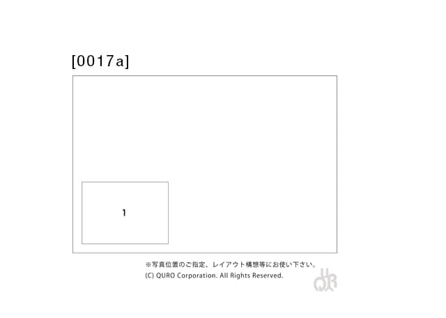 型番【0017a】画像配置図