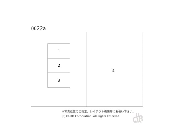 型番【0022a】画像配置図