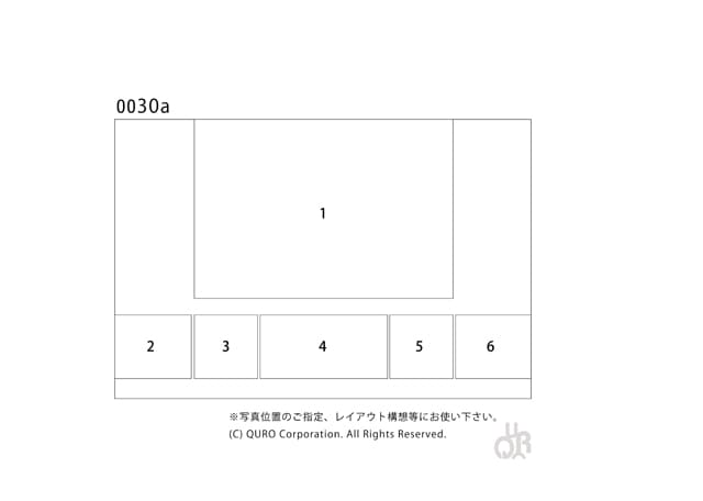 型番【0030a】画像配置図