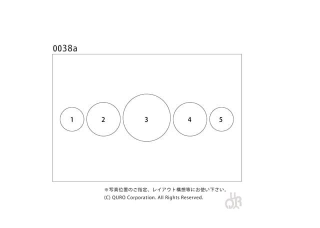 型番【0038a】画像配置図