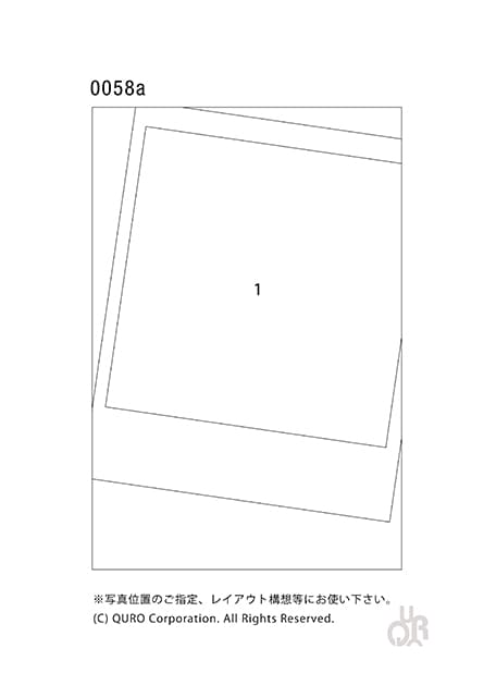 型番【0058a】画像配置図
