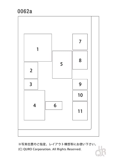 型番【0062a】画像配置図