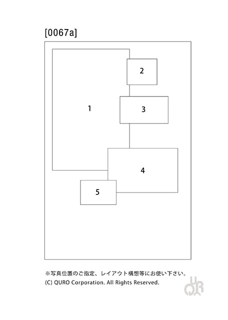 型番【0067a】画像配置図