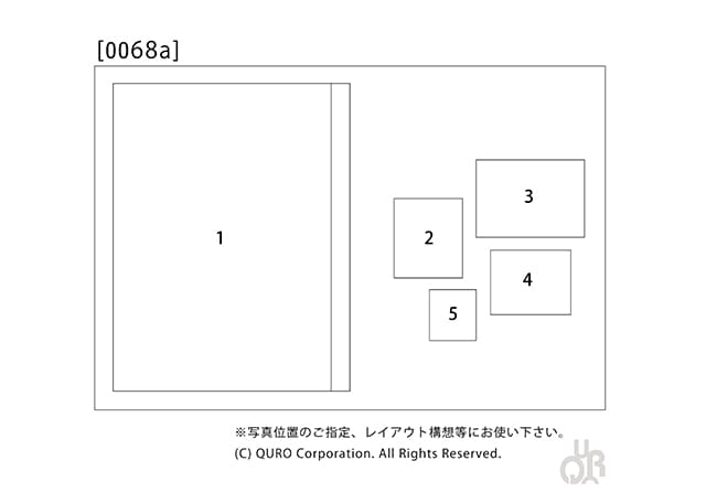 型番【0068a】画像配置図