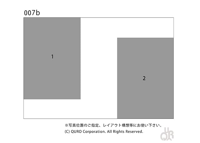 型番【007b】画像配置図