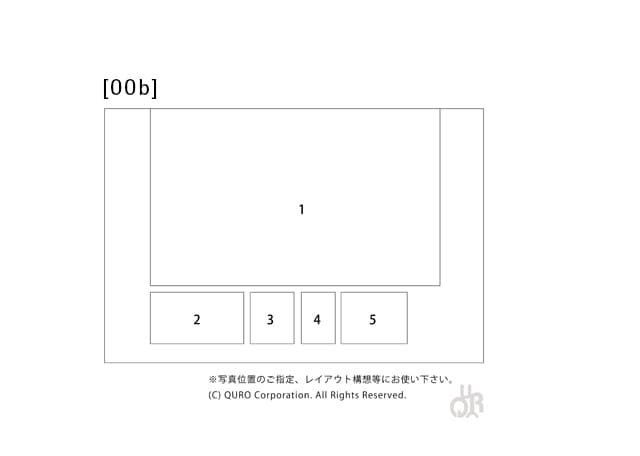 型番【00b】画像配置図