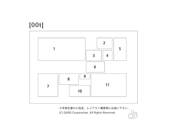 型番【00t】画像配置図