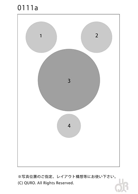型番【0111a】画像配置図