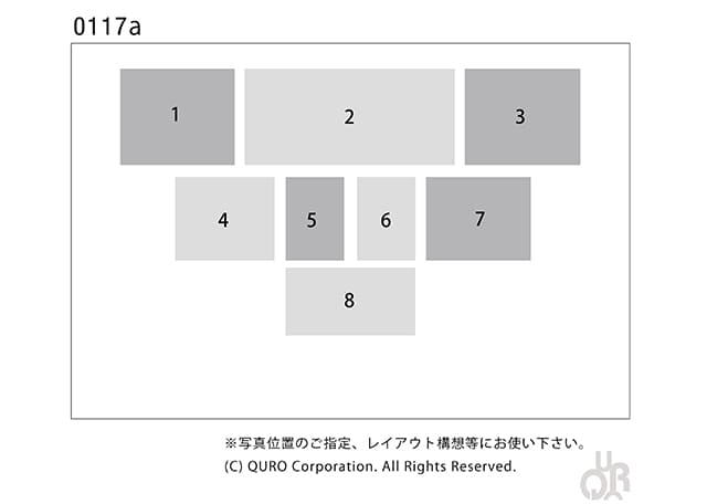 型番【0117a】画像配置図