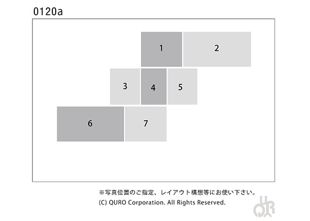 型番【0120a】画像配置図