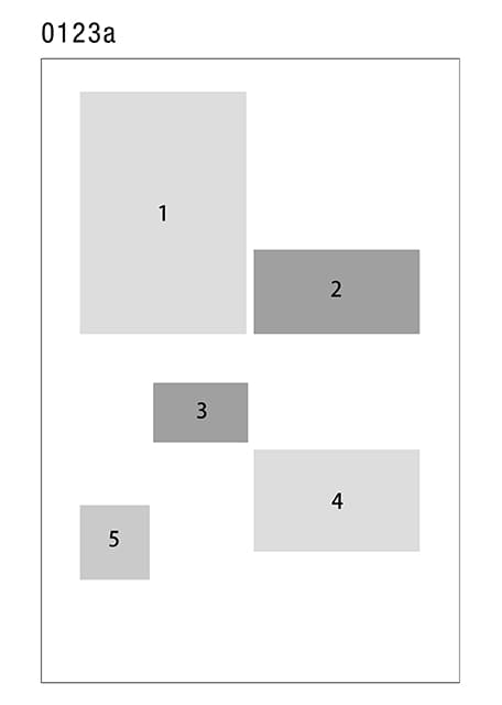 型番【0123a】画像配置図